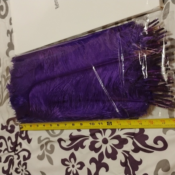 NATURAL OSTRICH FEATHERS 18-20 INCHES - 30 Pcs 💜 - Picture 5 of 14